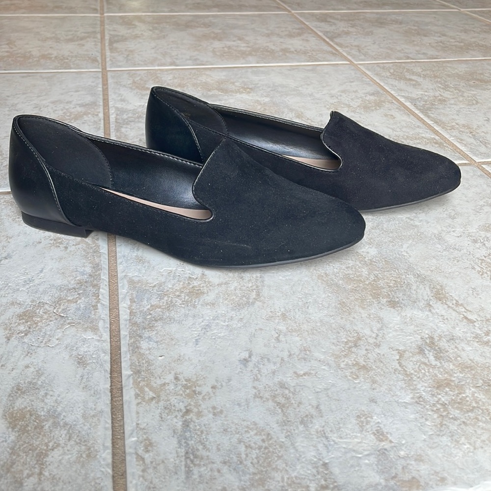 Suede loafers